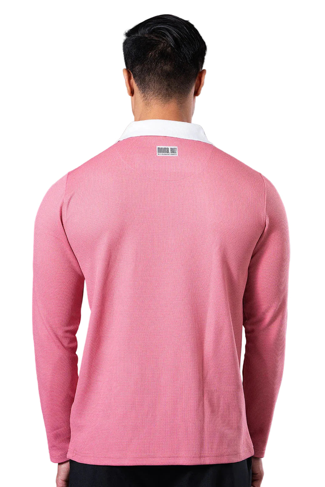 Minimal Buzz Radiance Full Sleeves Zip Polo T- Shirts YT0019