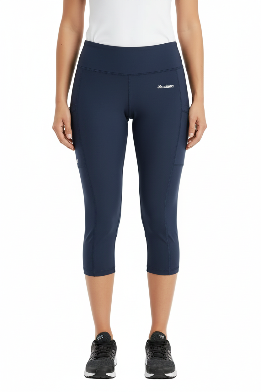 Madmax L Compression Capri Pants