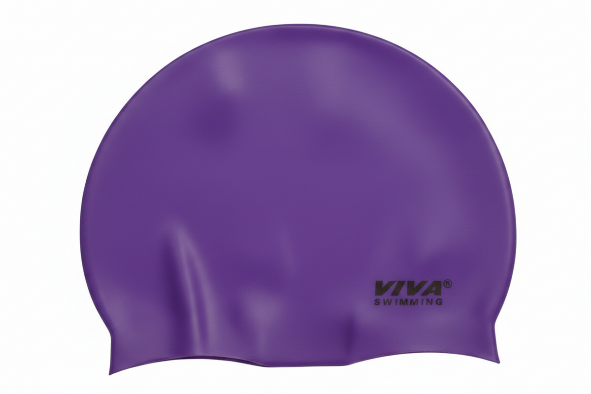 VIVA Swimming Silicone Cap 3-Fold Bag