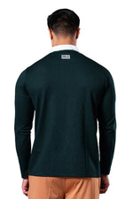 Minimal Buzz Radiance Full Sleeves Zip Polo T- Shirts YT0019