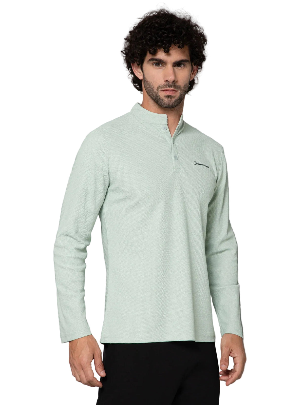 Minimal Buzz The Henley T-Shirts CMSLT001