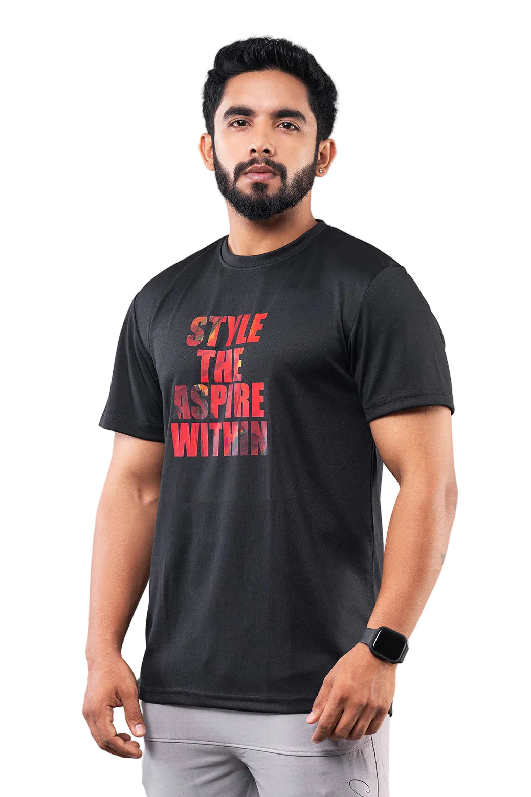 Minimal Buzz Relax Fit Graphic T-Shirt YT0015