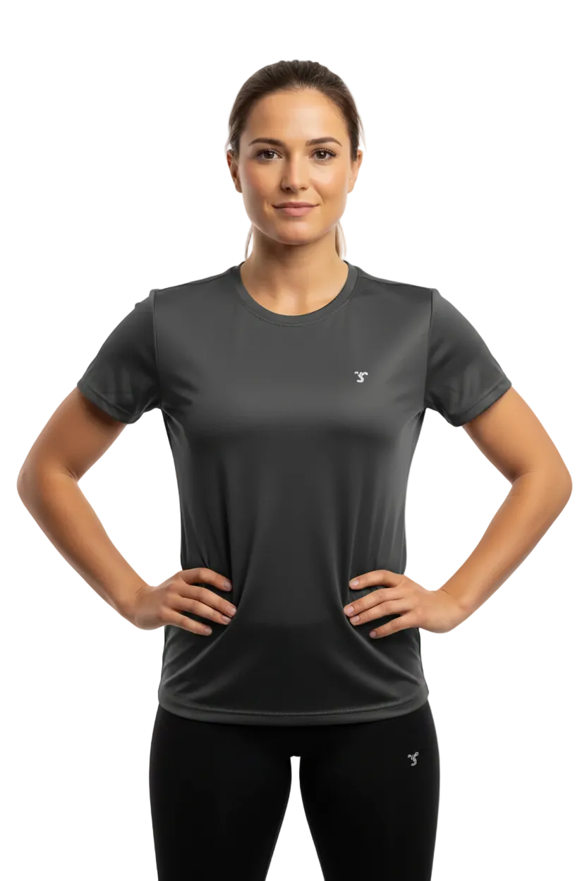 Steylo Women's Core Tee STY-28 (Plain)