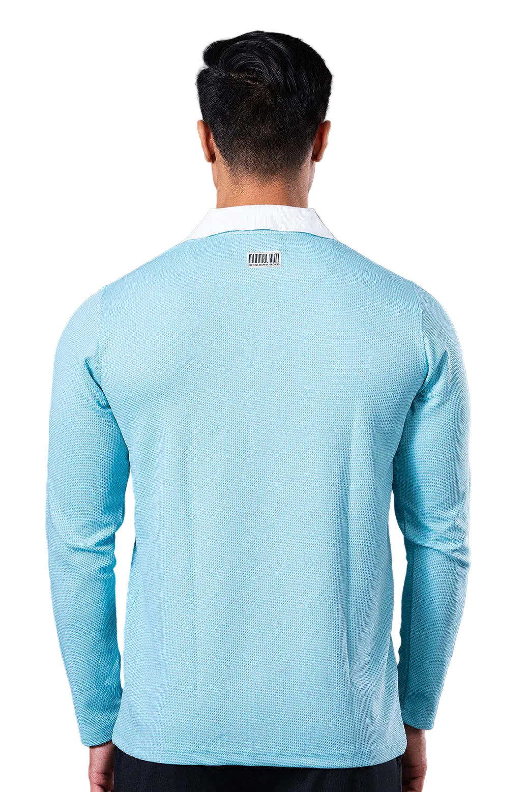Minimal Buzz Radiance Full Sleeves Zip Polo T- Shirts YT0019