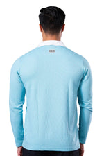 Minimal Buzz Radiance Full Sleeves Zip Polo T- Shirts YT0019