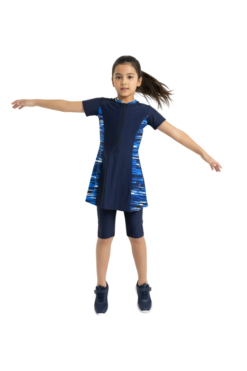 Oceanic Girls Swimming Costume Martini