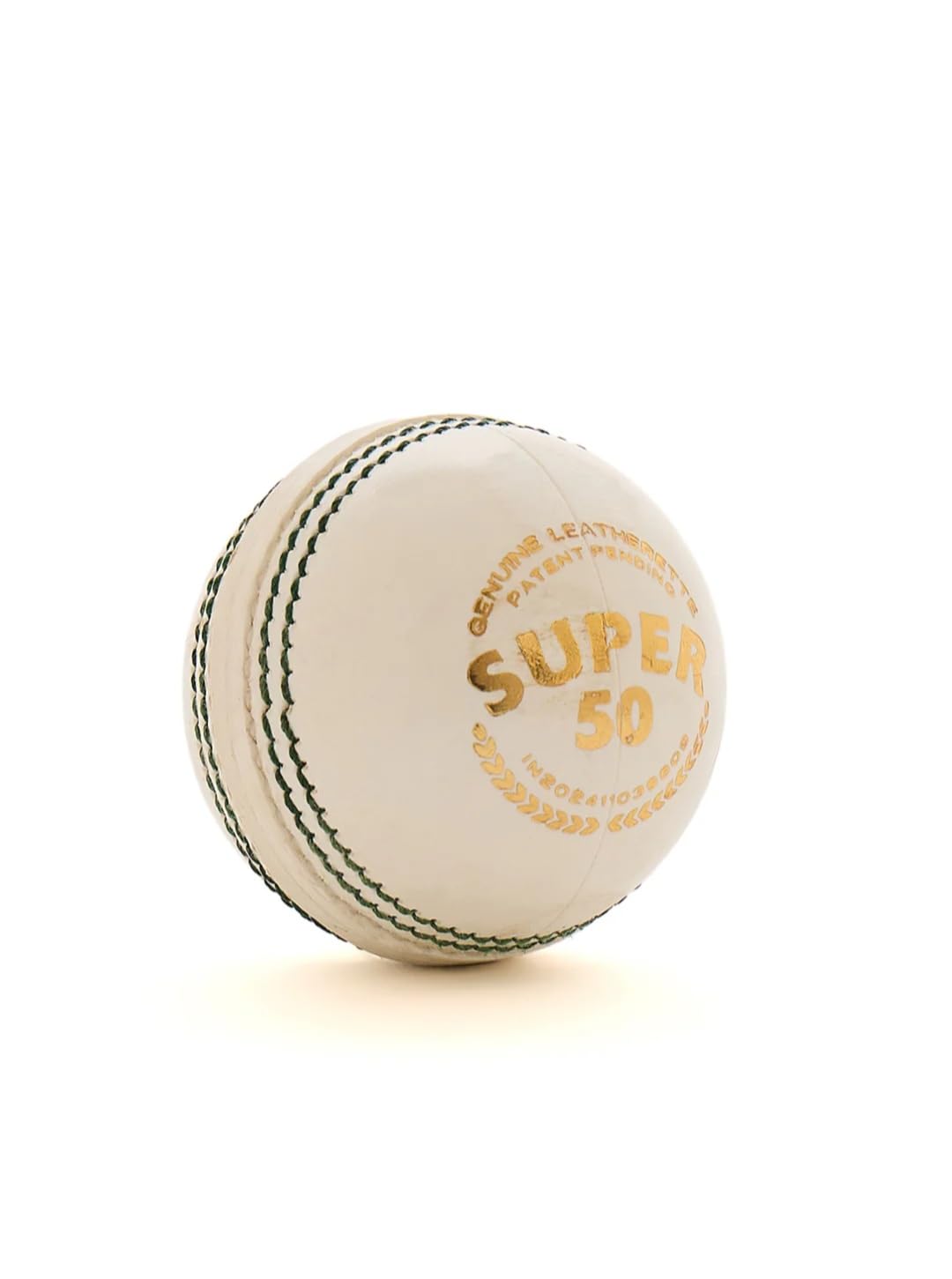 SG Super 50 White Leather Ball