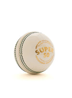 SG Super 50 White Leather Ball