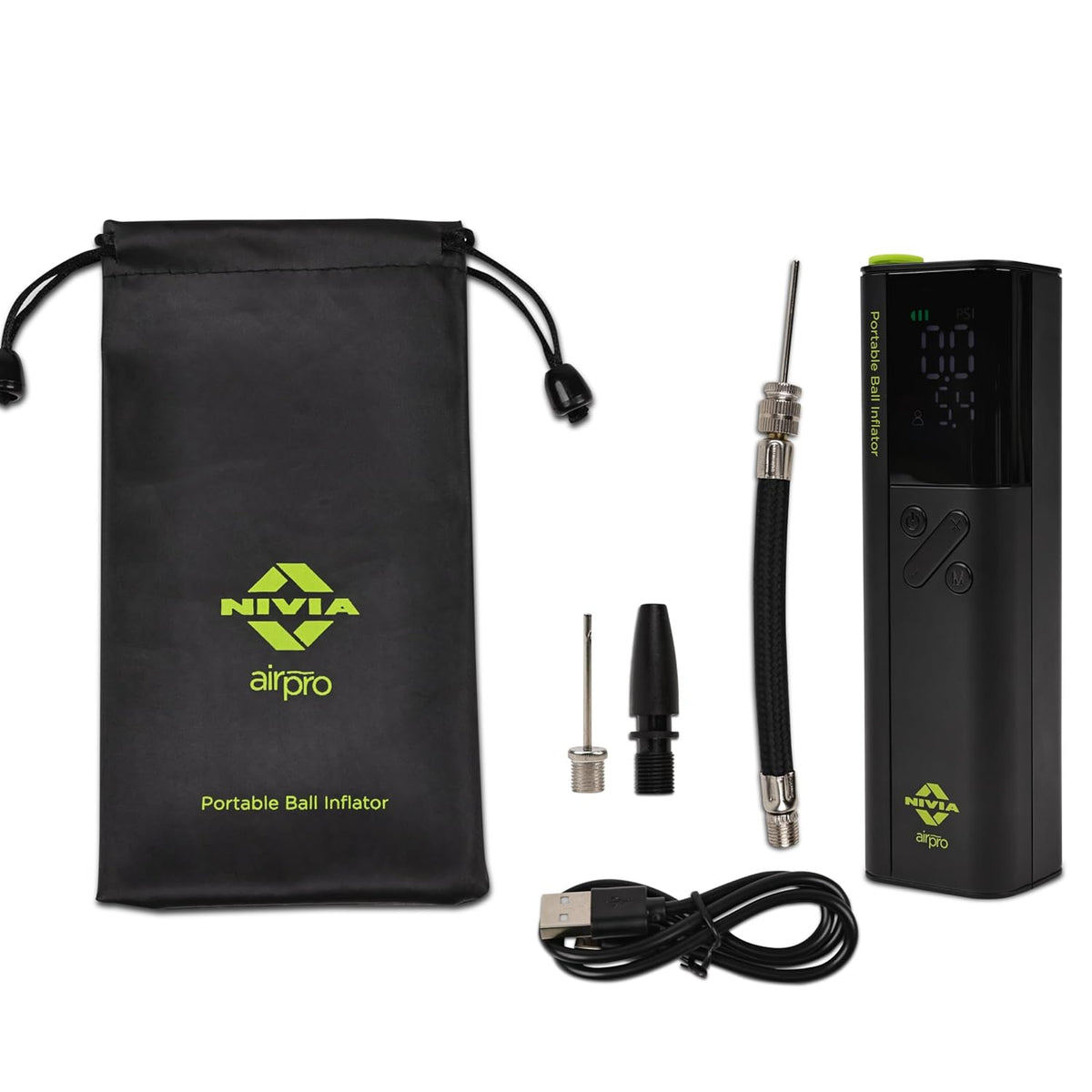 Nivia Air Pro Portable Ball Inflator