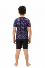 Oceanic Boys Swimming Costume Batman-6 (Set)
