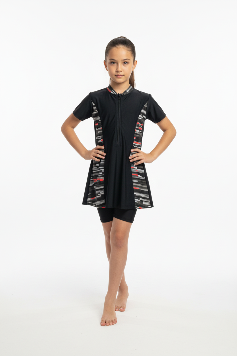 Oceanic Girls Swimming Costume Martini