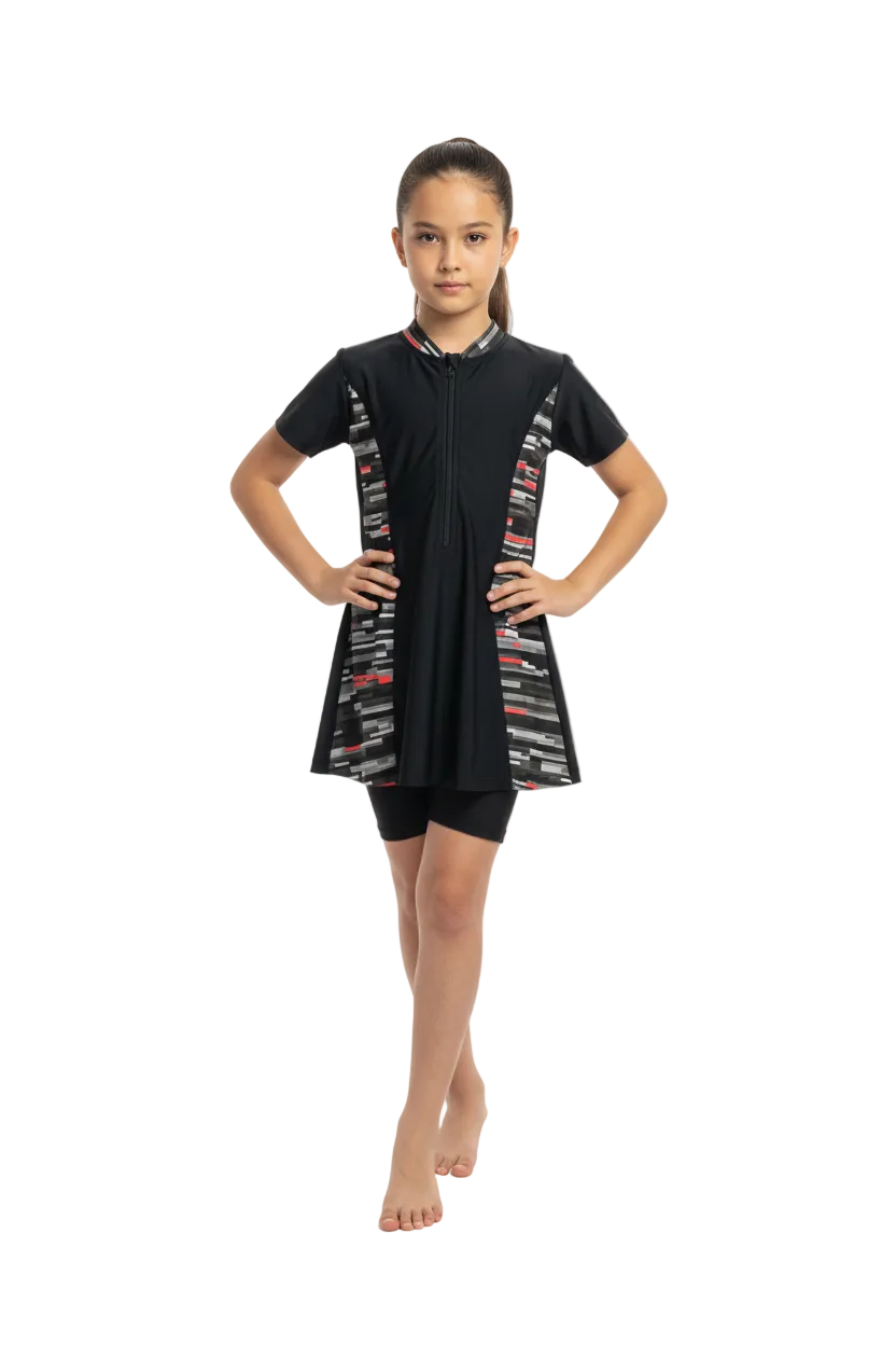 Oceanic Girls Swimming Costume Martini