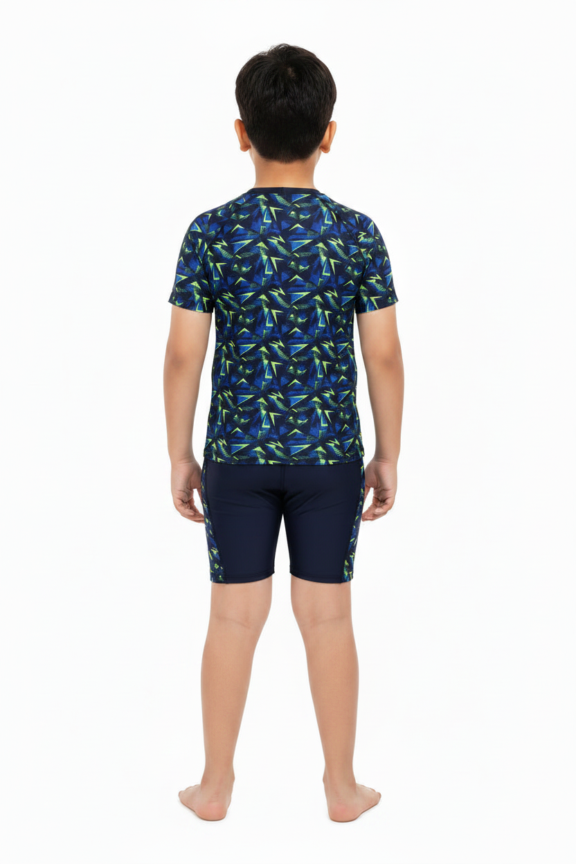 Oceanic Boys Swimming Costume Batman-6 (Set)