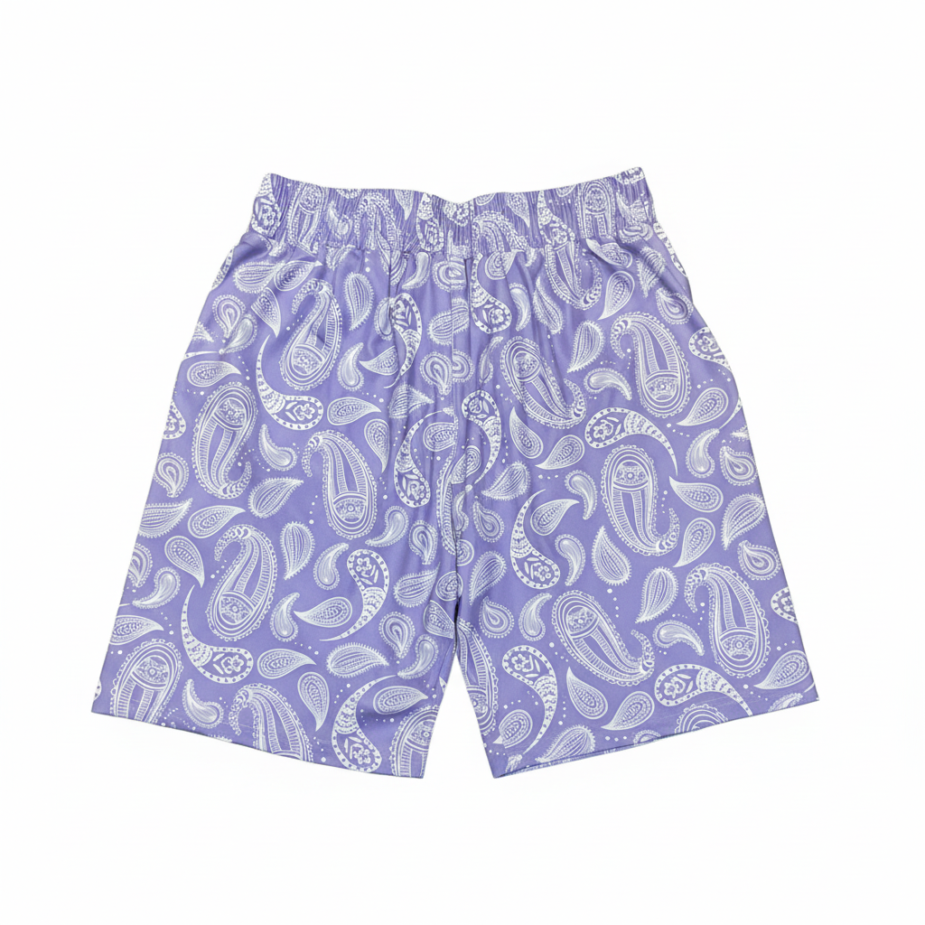 Minimal Buzz Paisley Summer Shorts