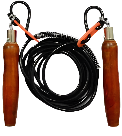 Lido Racer Style Skipping Rope with ergonomic handles designed for speed and endurance training.