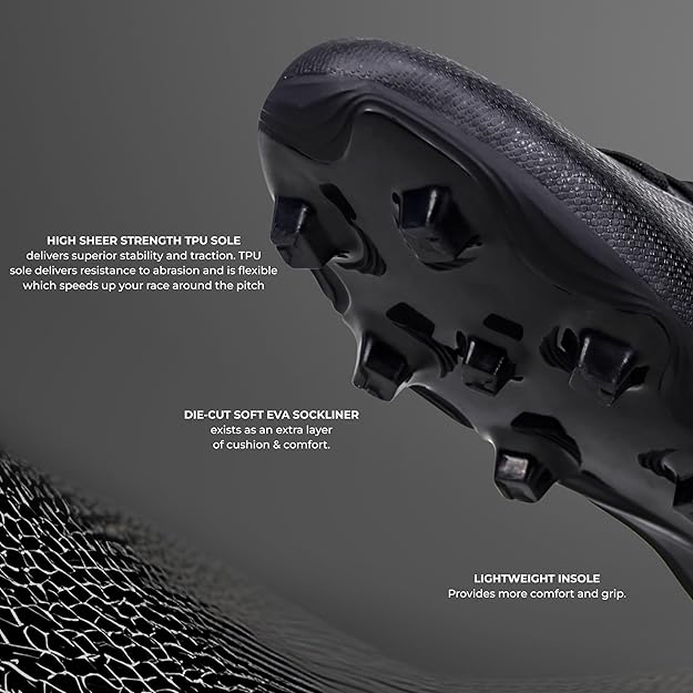 Nivia Carbonite 7.0 Football Studs Men's