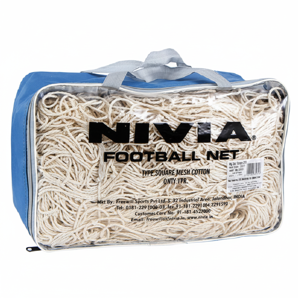 Nivia Square Mesh Cotton Football Net