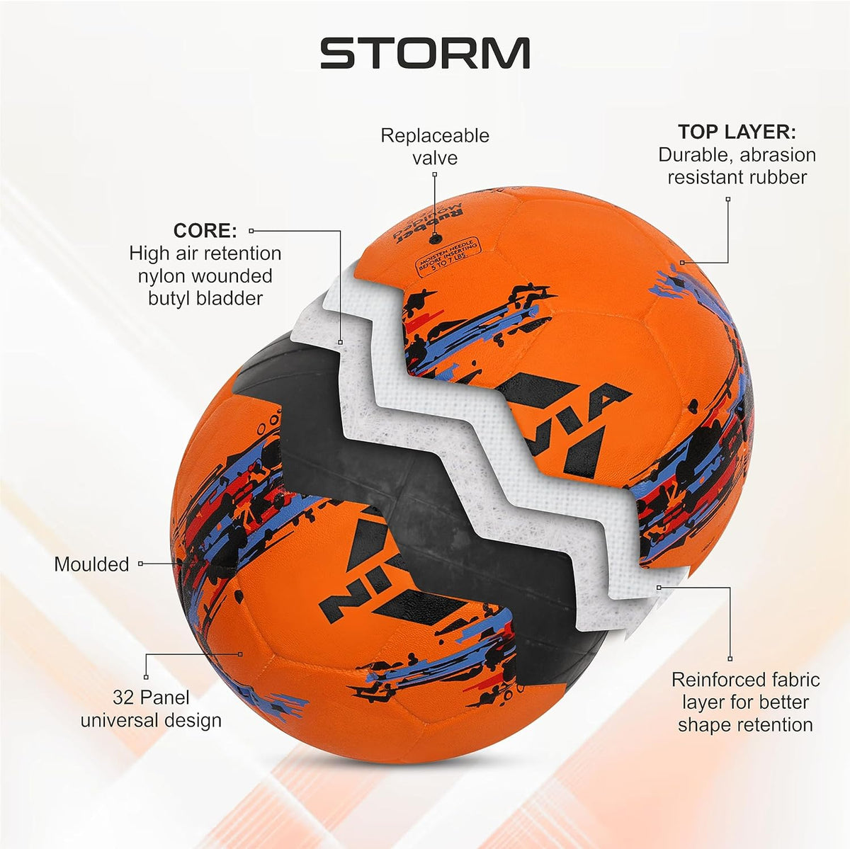 Nivia Storm Football