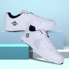 Nivia Hawks 2.0 Training Shoes on a gym floor, featuring a lightweight design and breathable mesh upper.