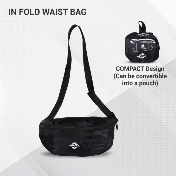 Nivia In-Fold Waist Bag