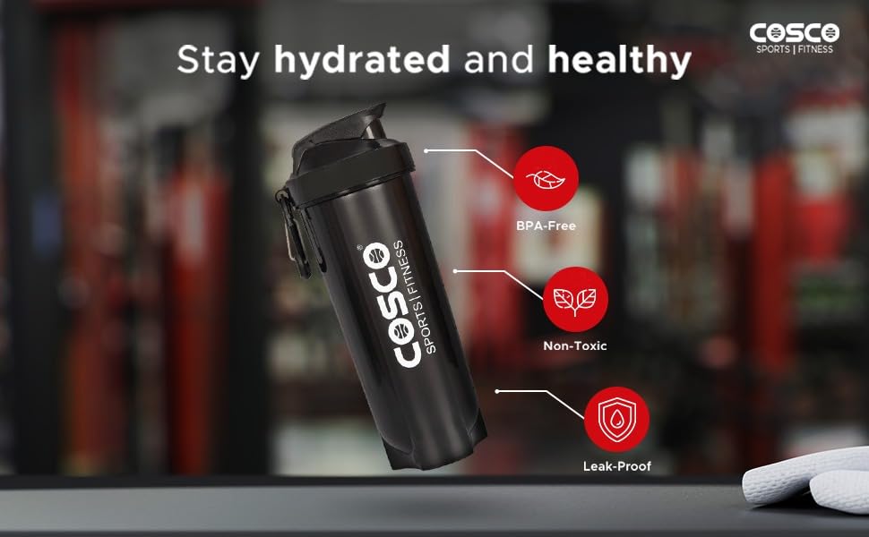 Cosco Power Shaker Glass Big 700 ML