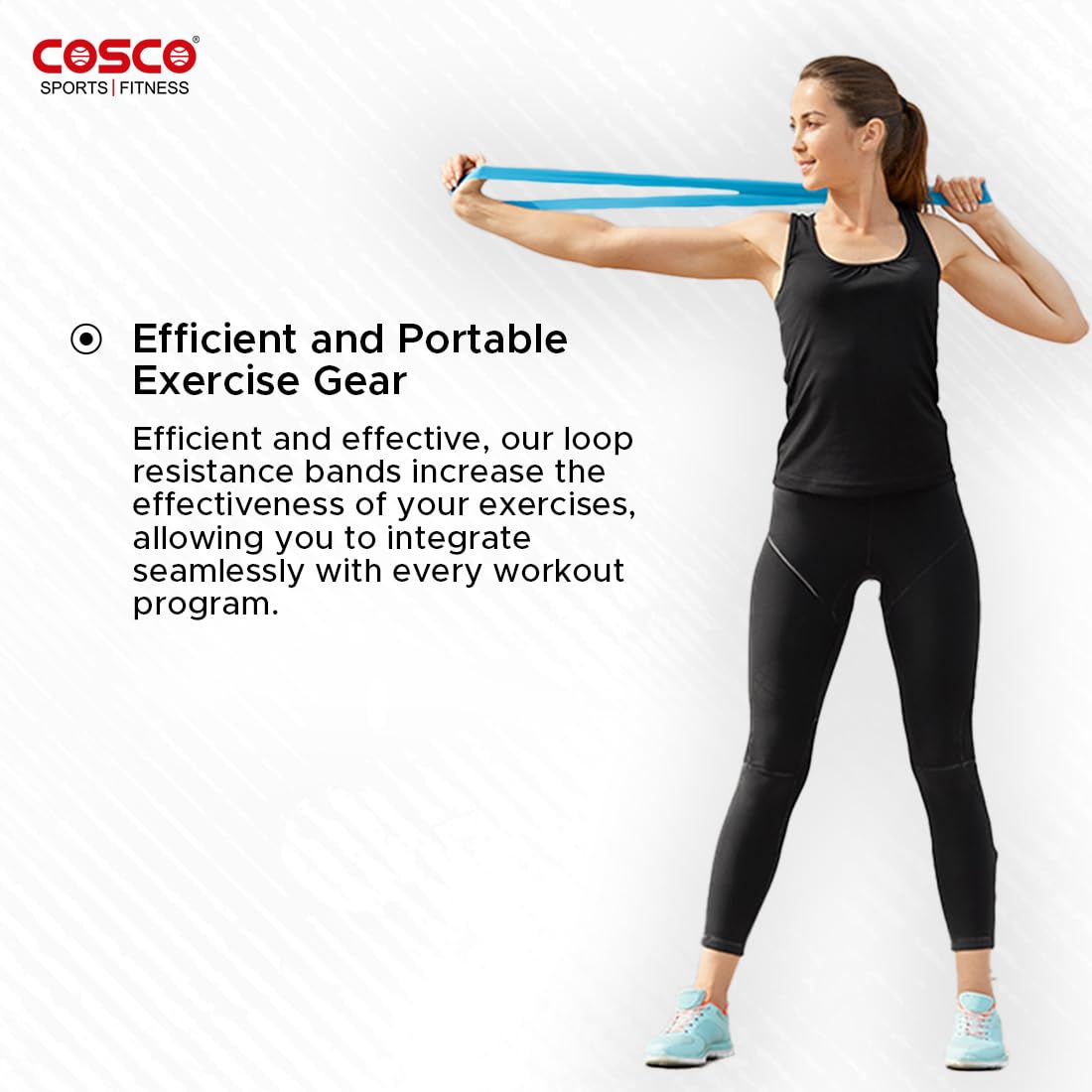 Resistance Band Set - STRETCH (Set of 5 Bands)