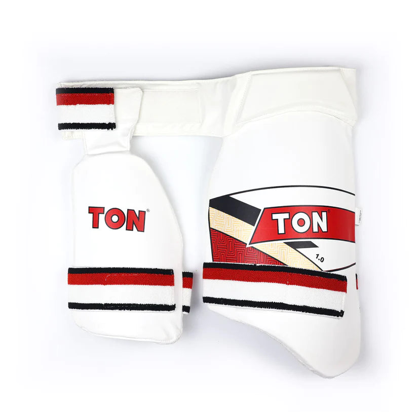 SS Combo 1.0 Cricket Thigh Pad Lower Body Safety, for Men (Right)