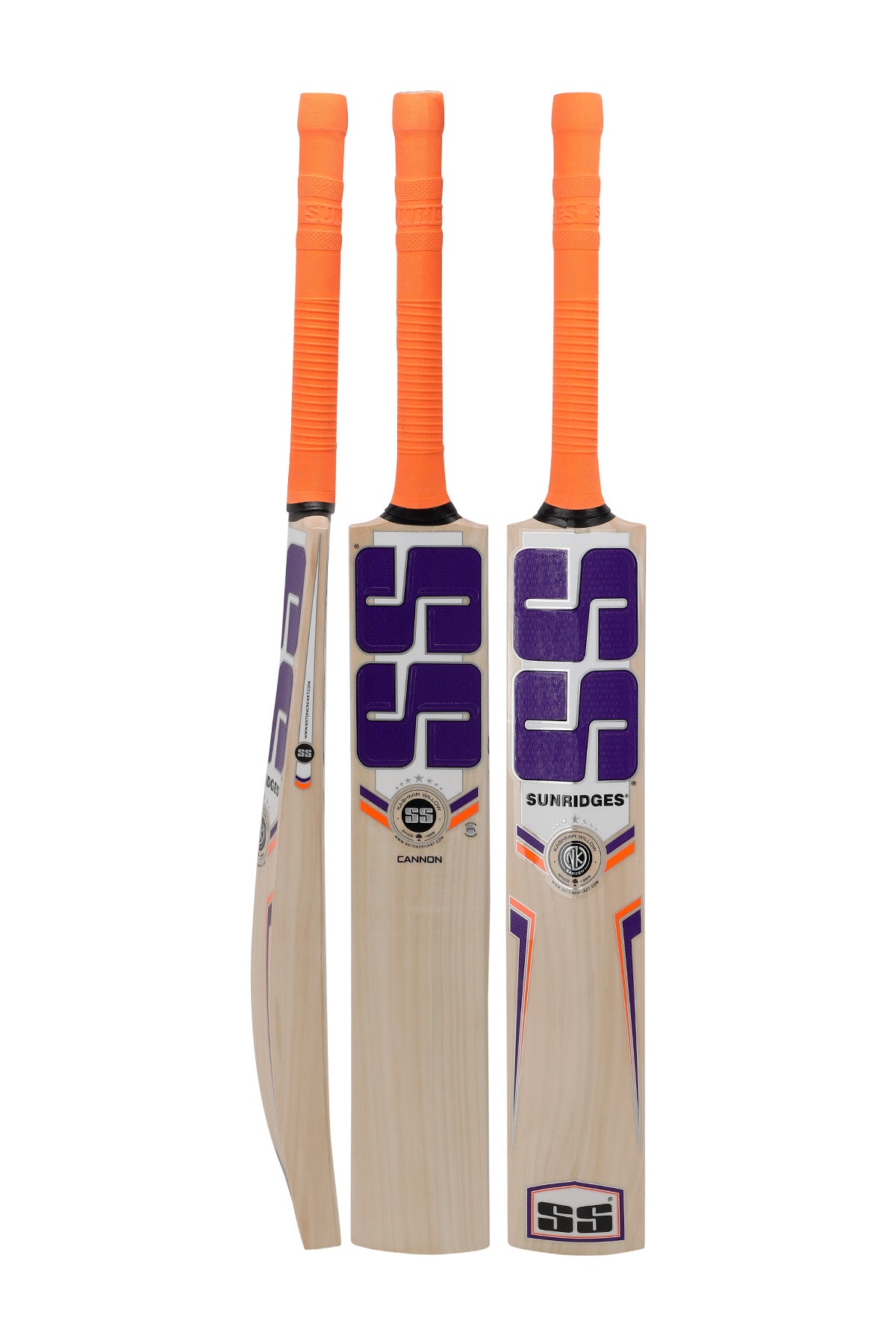 SS Cannon KW cricket bat designed for powerful performance and superior stroke play