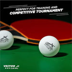 Vector X Table Tennis Club Set 1 Star (Pack of 3 Pcs)