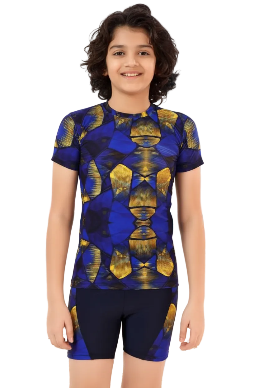Kids Swimming Costume Batman (Set)
