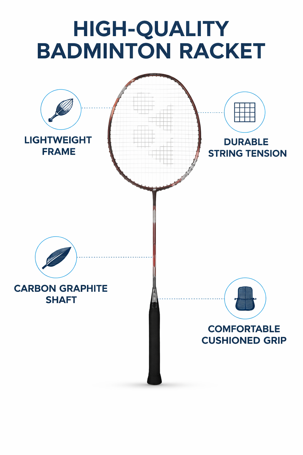 YONEX Astrox Attack 9 Badminton Racquet