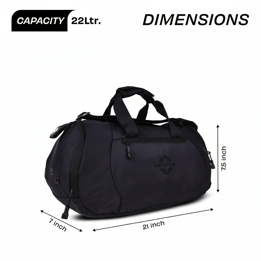 Nivia Drift Gym Bag