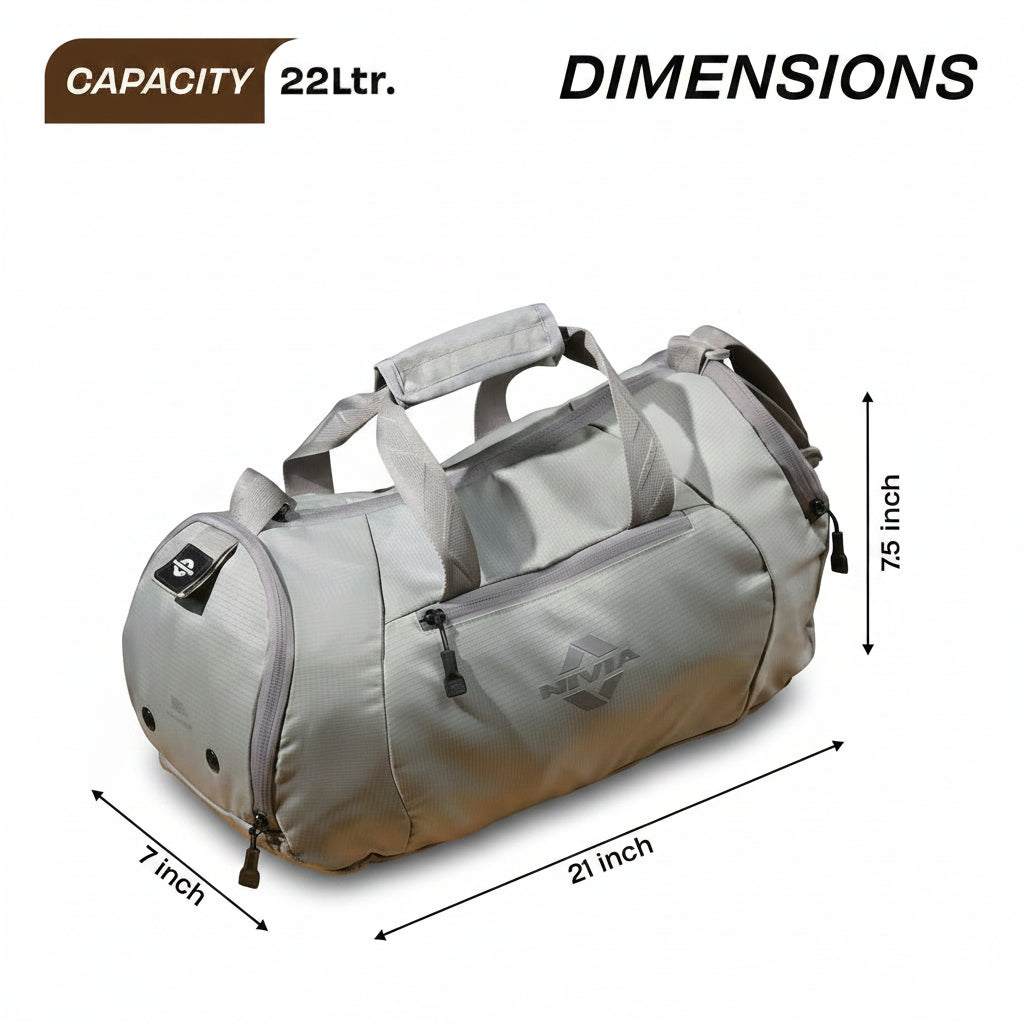 Nivia Drift Gym Bag