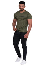 Solid Dye Round Neck T-Shirt YT002