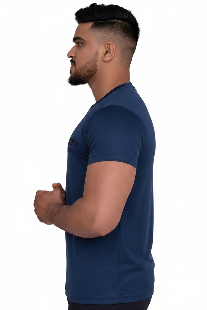 Solid Dye Round Neck T-Shirt YT002