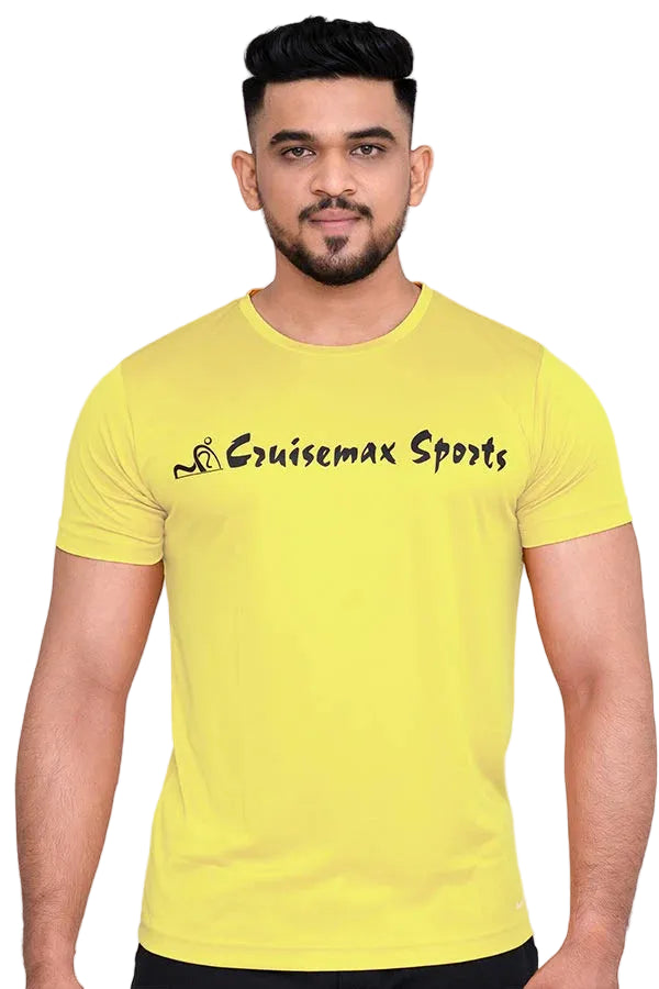 Solid Dye Round Neck T-Shirt YT002