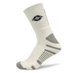 Nivia Cricket Cotton Mid Calf Socks (Off White)