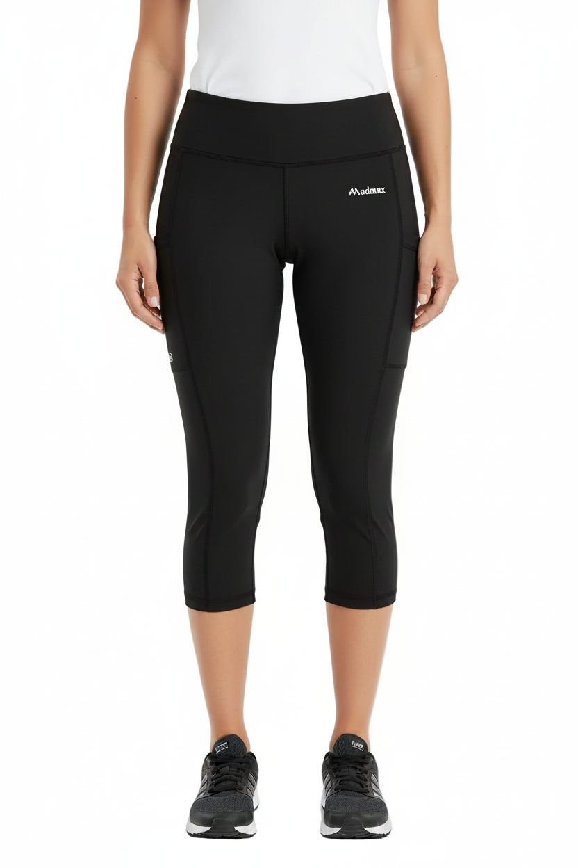 Madmax L Compression Capri Pants