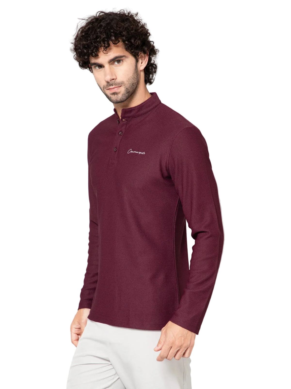Minimal Buzz The Henley T-Shirts CMSLT001