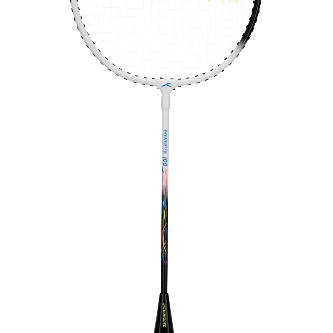 Hundred Powertek 100 Badminton Racket (Set of 2)