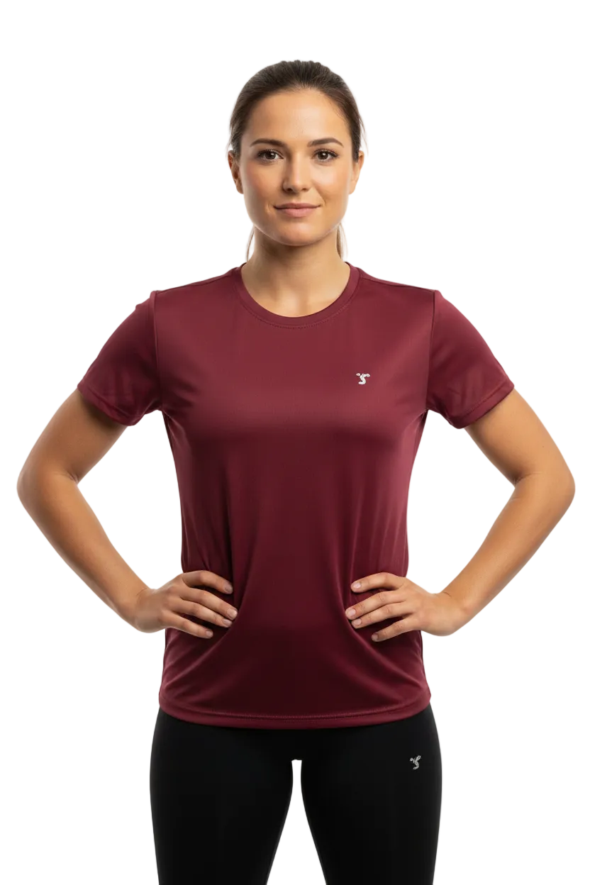 Steylo Women's Core Tee STY-28 (Plain)