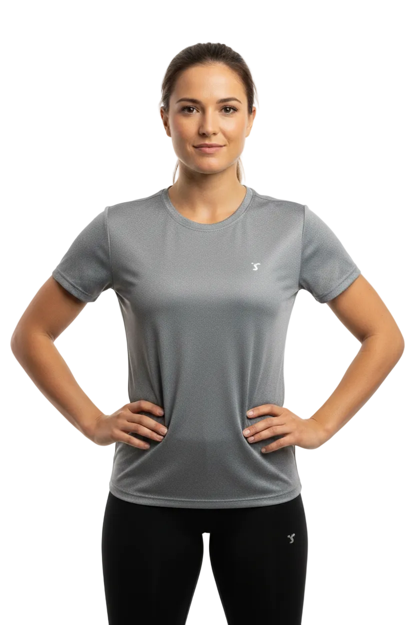 Steylo Women's Core Tee STY-28 (Plain)