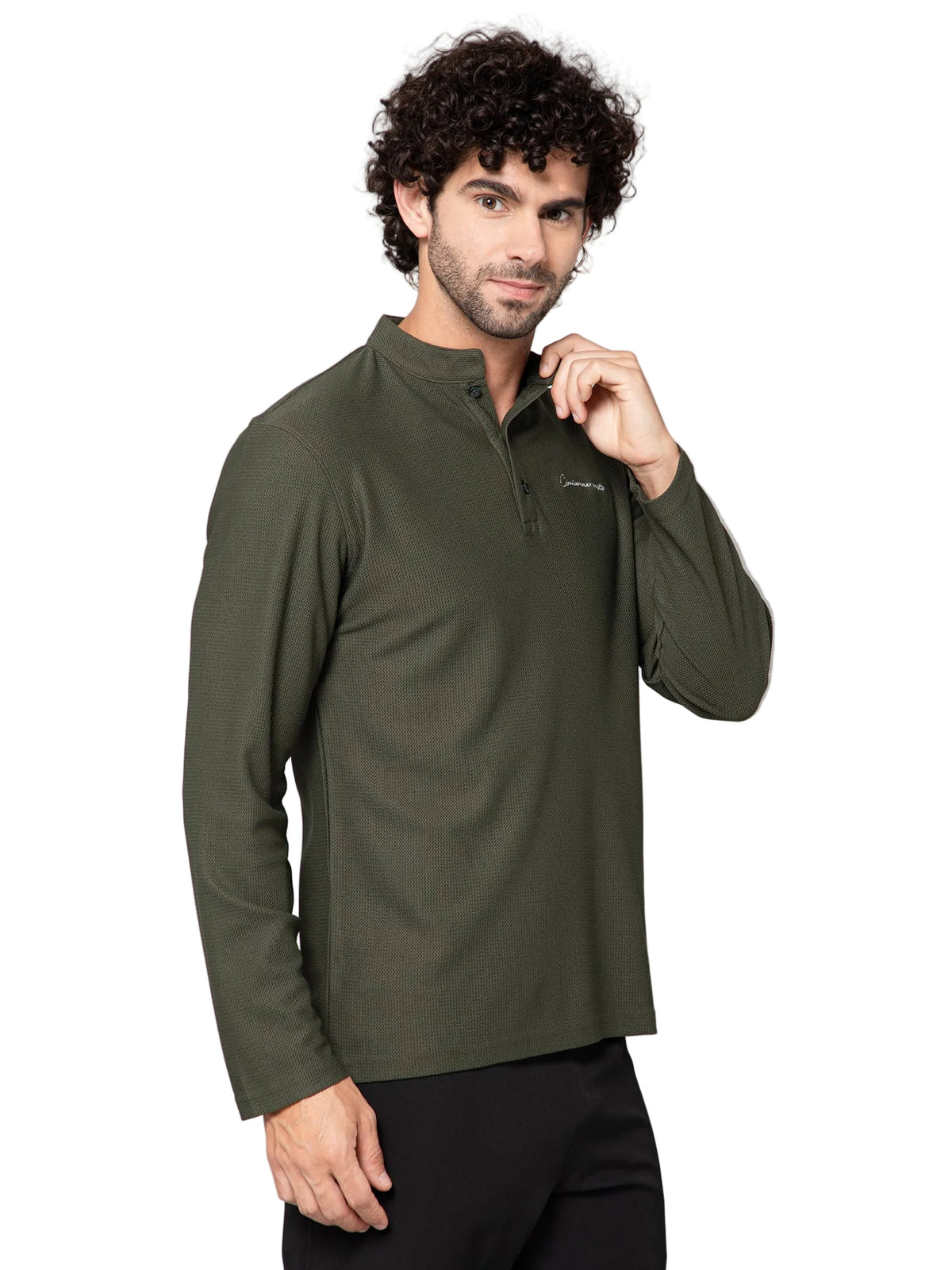 Minimal Buzz The Henley T-Shirts CMSLT001