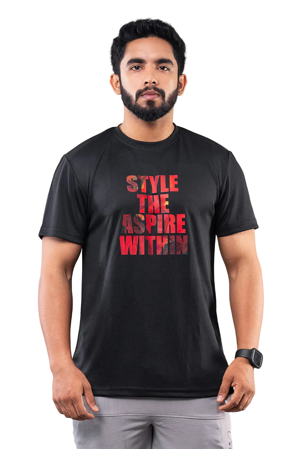 Minimal Buzz Relax Fit Graphic T-Shirt YT0015