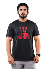 Minimal Buzz Relax Fit Graphic T-Shirt YT0015