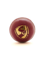SG Super 50 Red Leather Ball