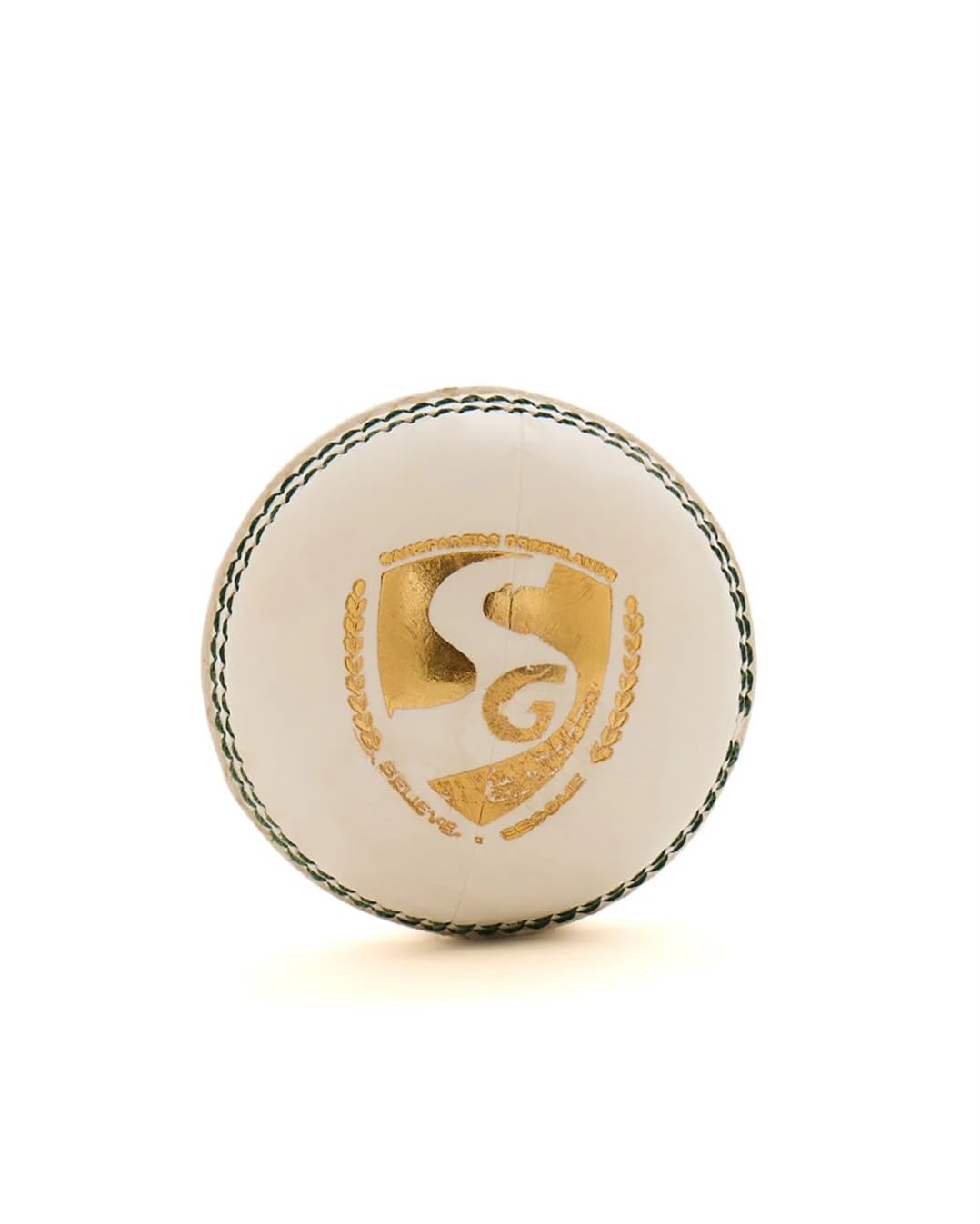 SG Super 50 White Leather Ball