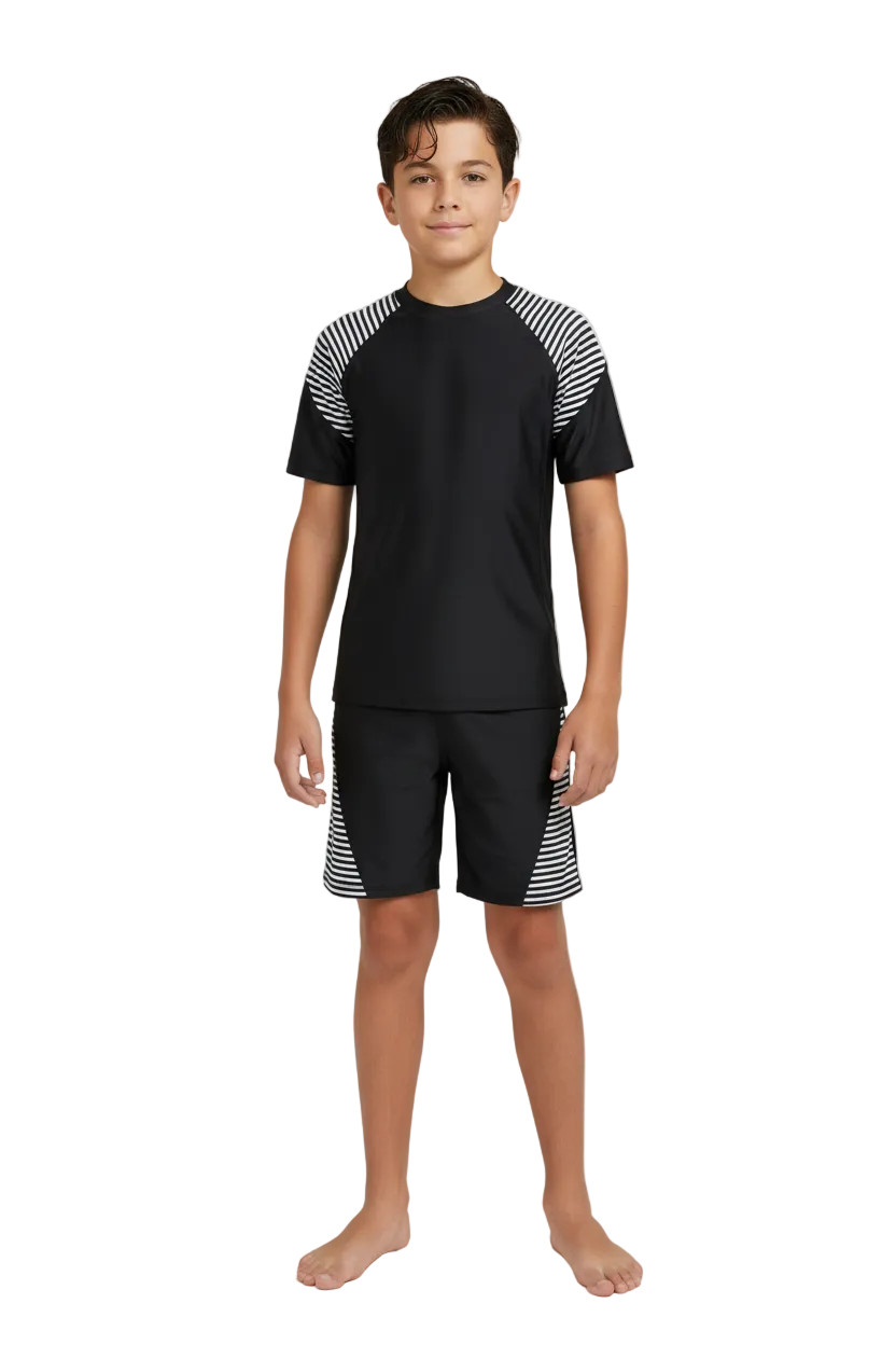 Oceanic Kids Swimming Costume Batman-3 (Set)