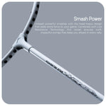 Hundred Powertek Star Badminton Racket With Shuttle Cock (Set of 2)