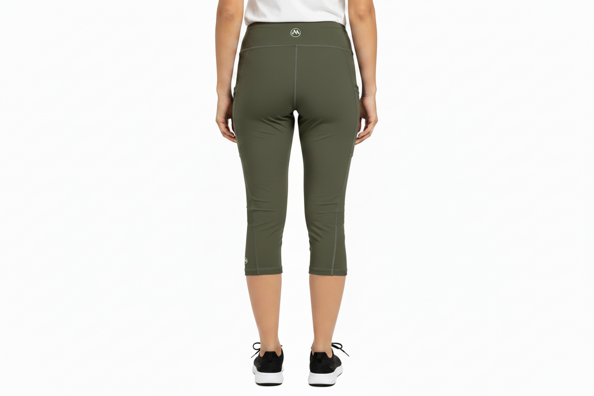 Madmax L Compression Capri Pants